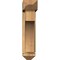 Ekena Millwork Westlake Arts and Crafts Rough Sawn Bracket w/ Offset Brace, Western Red Cedar, 6"W x 22"D x 26"H BKT0604X22X26WTL03RWR - alternate 4